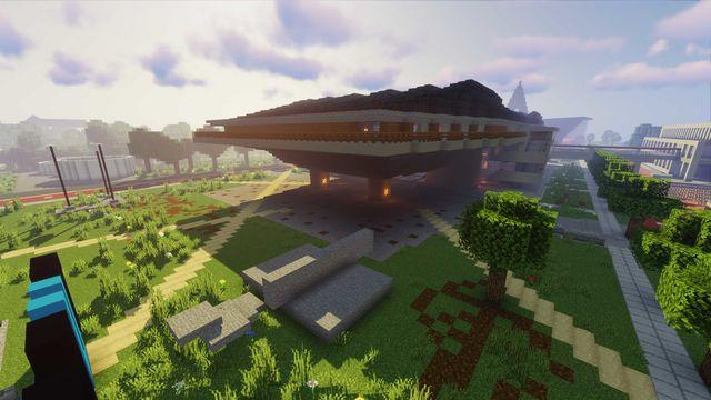 TU Delft, Minecraft event.